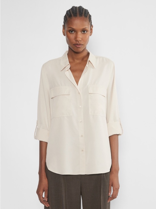 Babaton Tops - Babaton Utility Shirt Size L